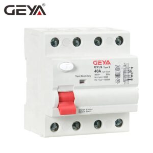 Residual Current Device กันดูด RCD TYPE B ขนาด 63A (3P+N 30mA)-GEYA
