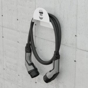 ขาแขวนสำหรับเก็บสายเครื่องชาร์จรถไฟฟ้าติดผนัง (Wallbox EV Cable Holder)