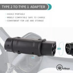 Type 2 to Type 1 Adapter for Type 1 Car 002