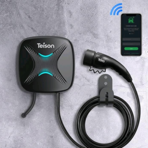 Teison EV Charger รุ่น Smart Mini เครื่องชาร์จรถยนต์ไฟฟ้า ขนาด 7.4-22 KW (Wifi+Bluetooth) ฟรีติดตั้ง*