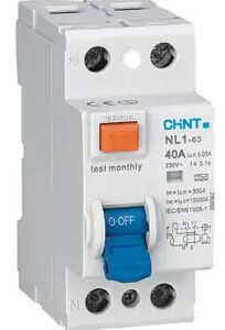 CHINT 40A 30mA RCD type A